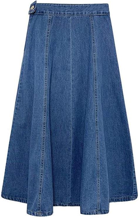 amazon jeans skirt long